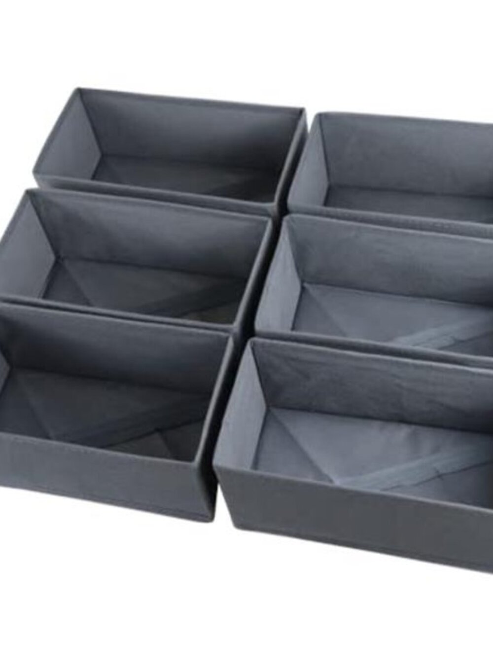 Foldable Drawer Organizer Clothes Divider Socks Bra Underwear Storage Set Stack